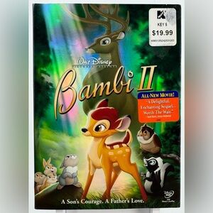 NWT. Bambi 2 on DVD with Slipcover.